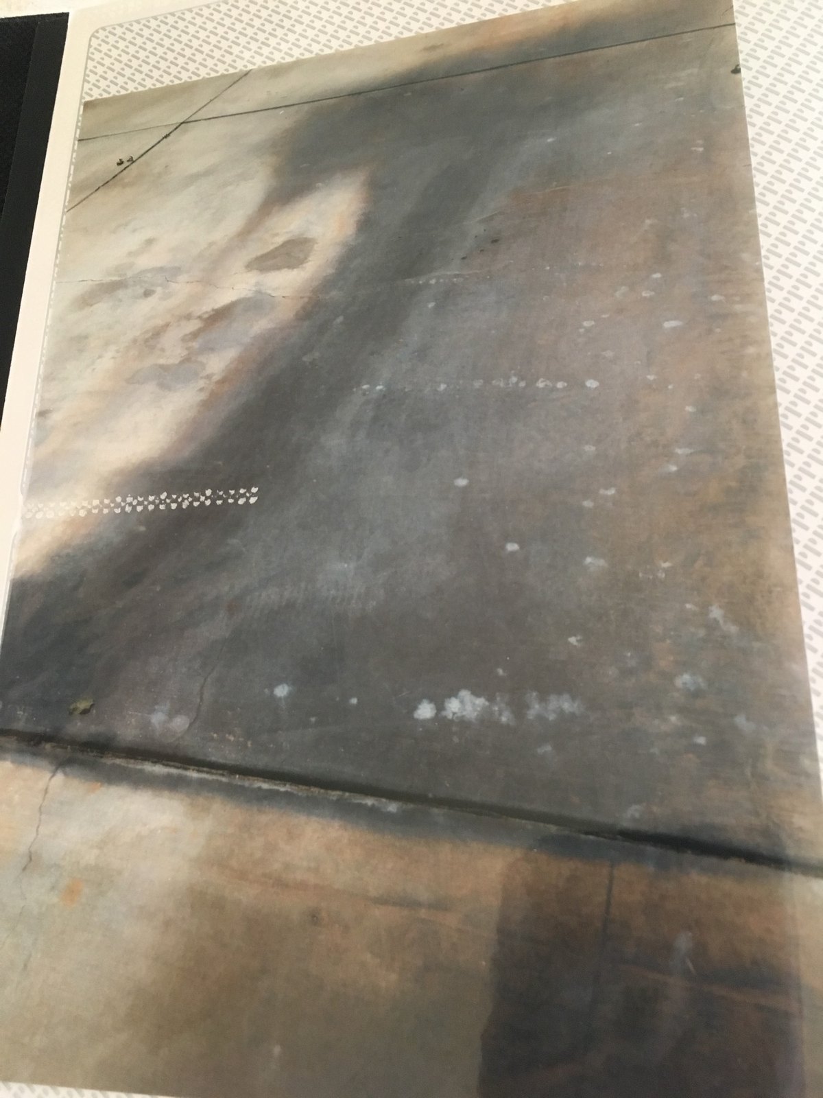 Concrete — before.