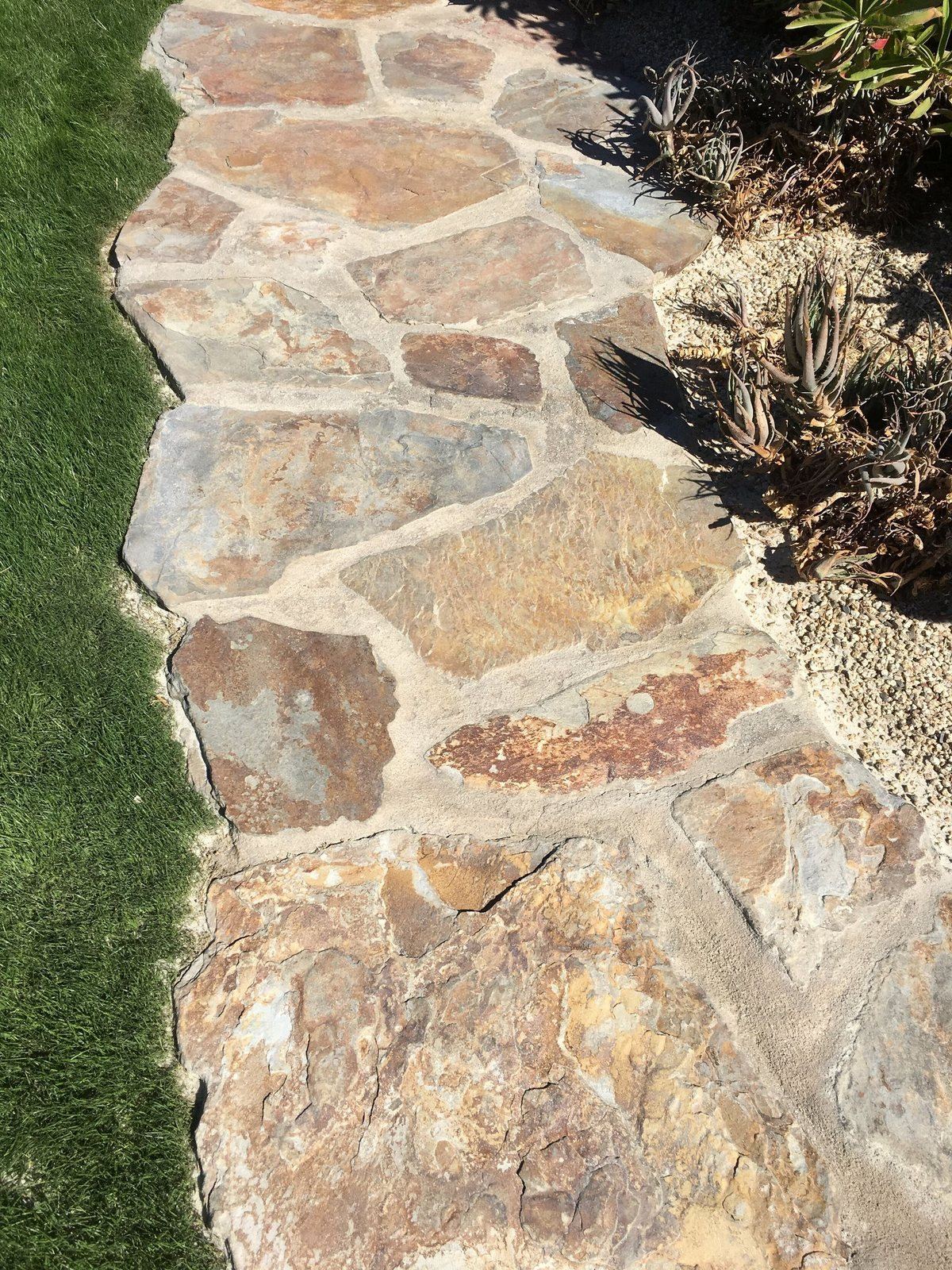 Slate — before.