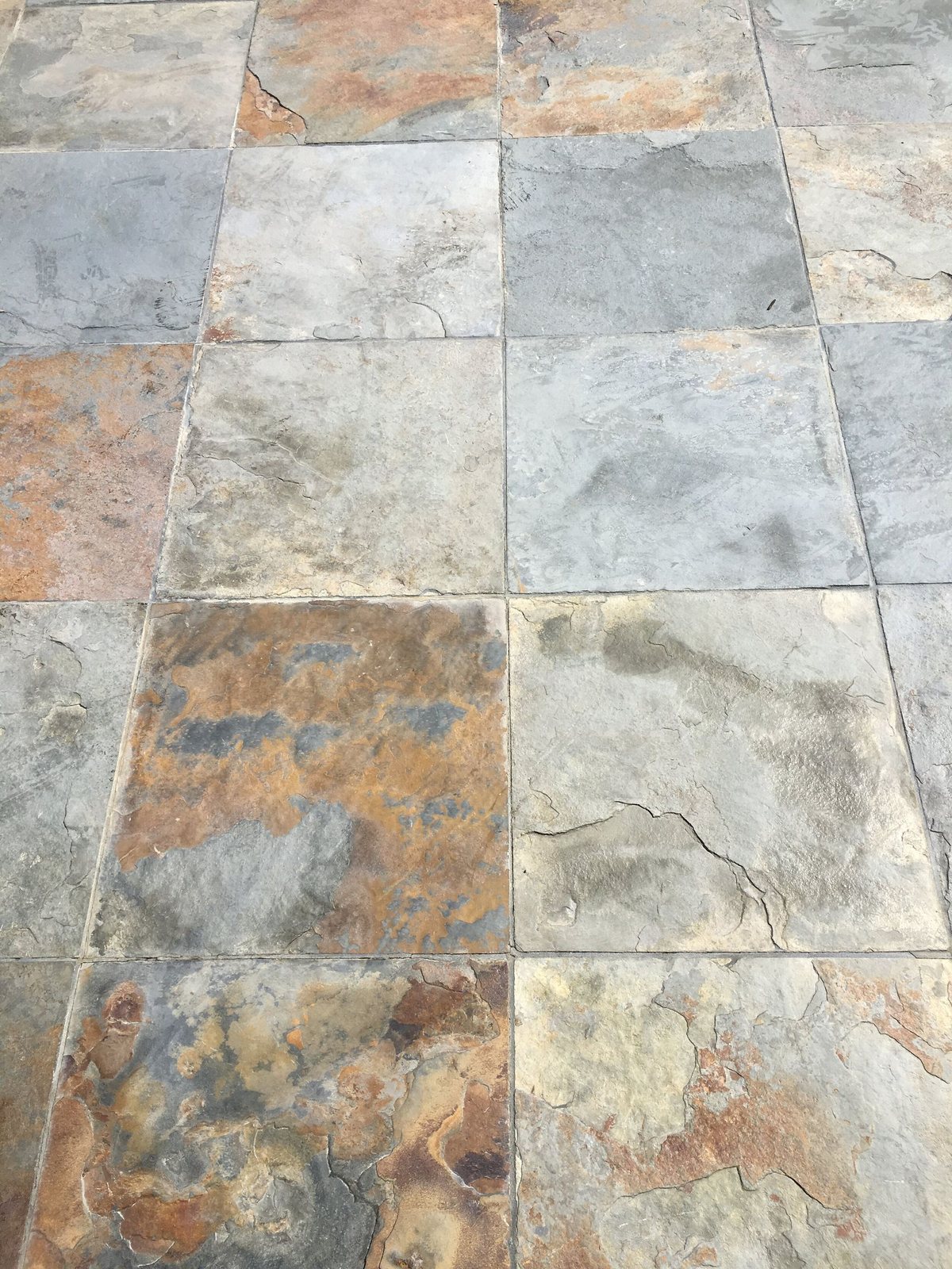 Slate — before.